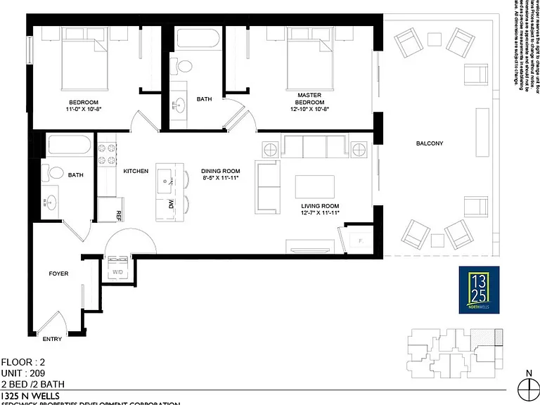 1325 N Wells Apartments — Photo 42