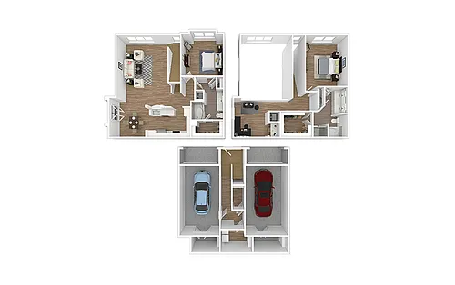 Floor plan Sparkman - Renovated