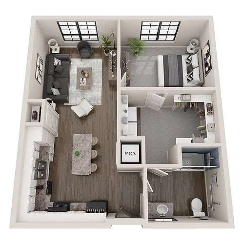 Floor plan The Washington