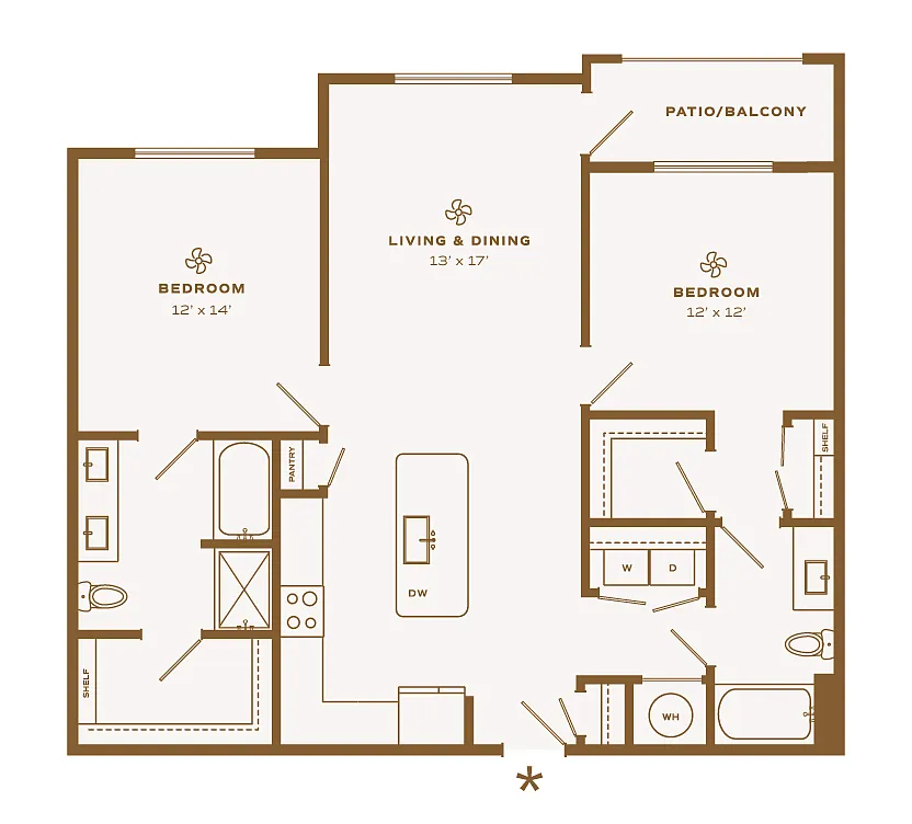 Floor plan Sage