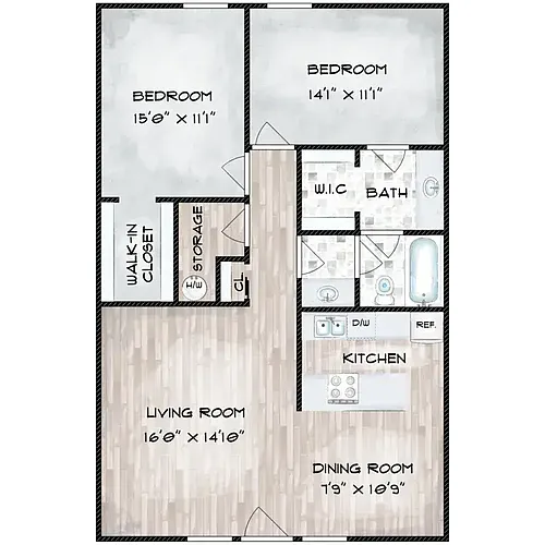 Floor plan B5