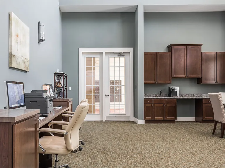 Spacious Business Center with Free WiFi and Executive Boardroom