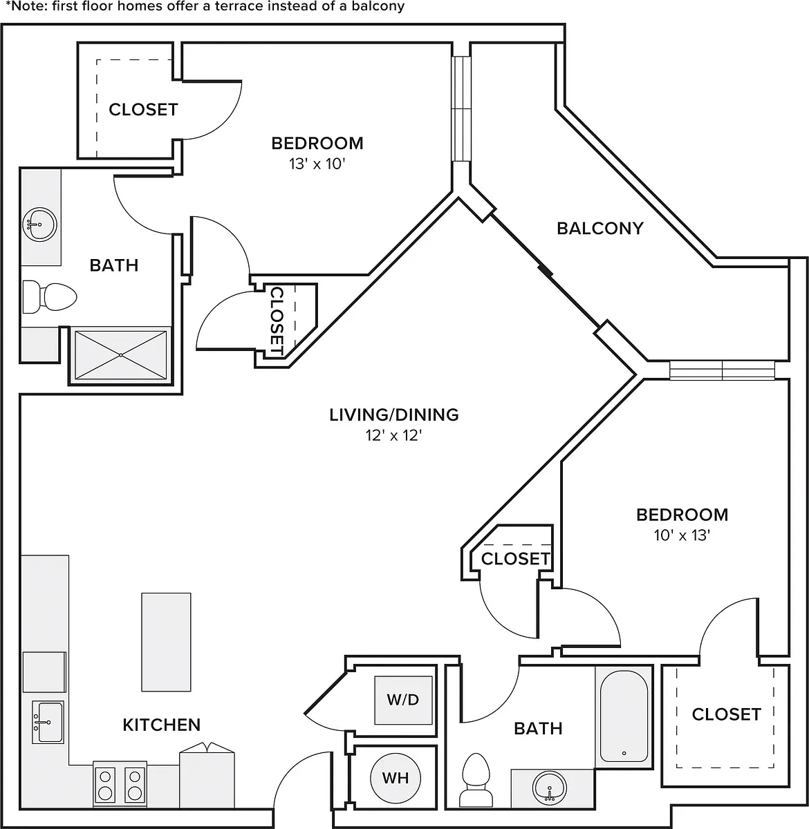 Floor plan B16