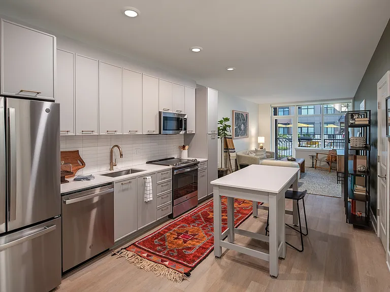 Open Concept Kitchen and Living Room