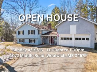 1072 Middle Road, Woolwich, ME 04579
