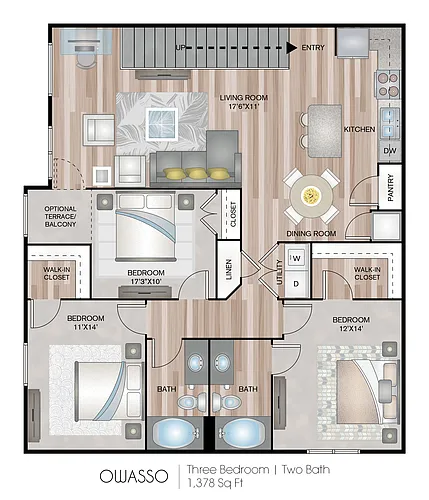 Floor plan Owasso