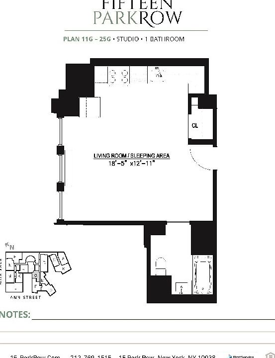 1st image of 15 Park Row APT 22G