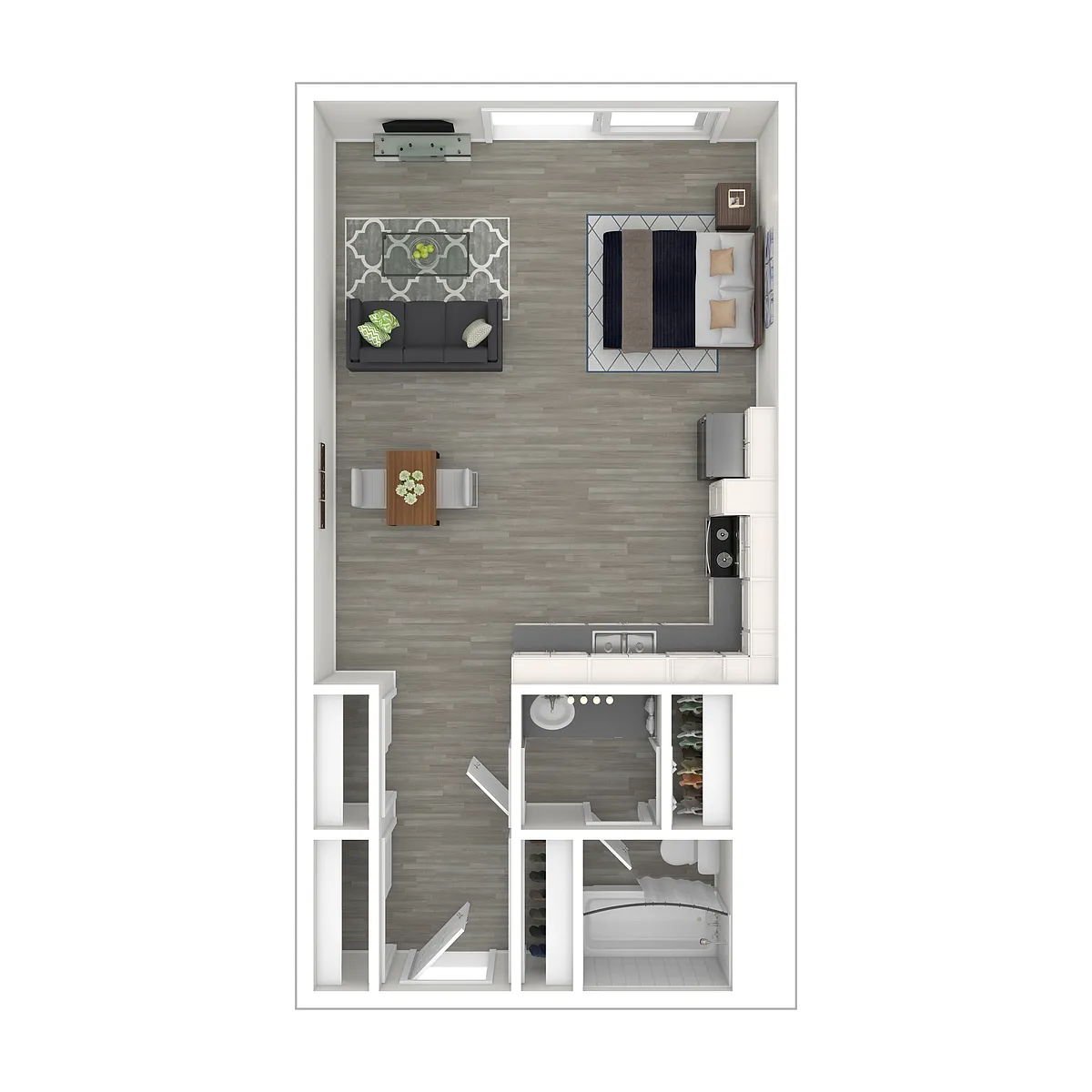 Floor plan Studio