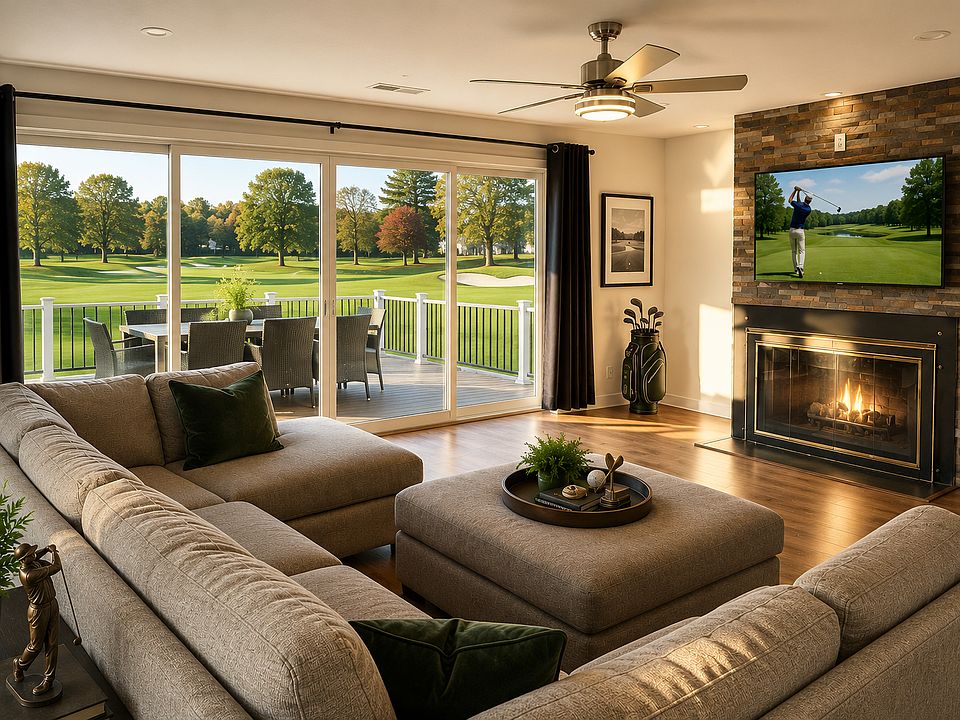 Livingroom & Fireplace