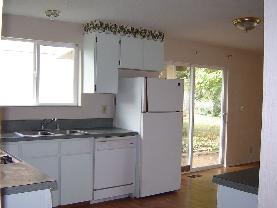 Kitchen with appliances included