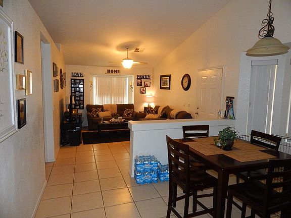 dining room and living room
