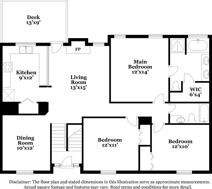 3 bed, 2.5 bath, 1642 sqft, $1,870 — Photo 2