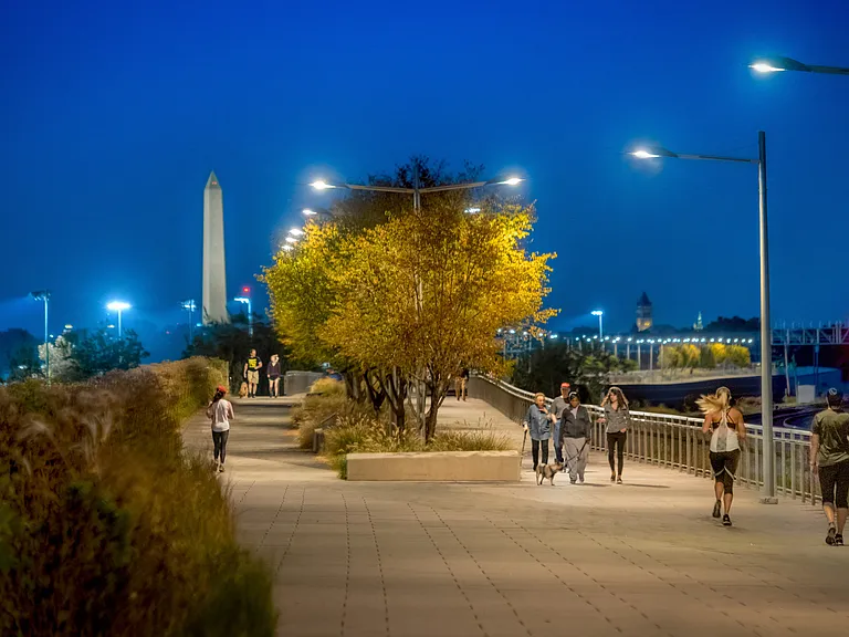 Excellent walking and jogging paths