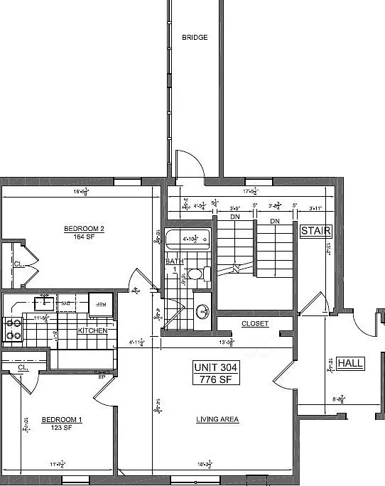 1 bed, 685 sqft, $1,850 — Photo 3