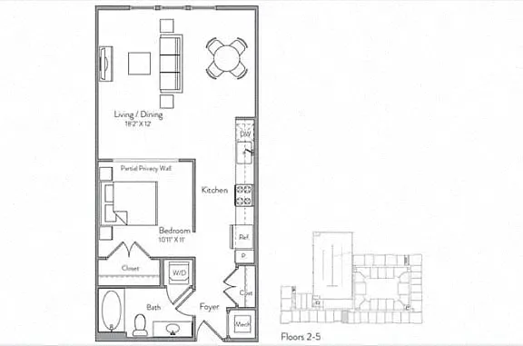 Floor plan S1D