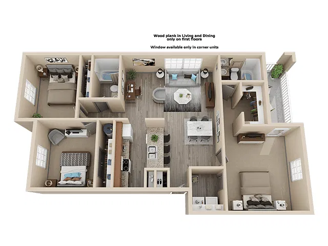 Floor plan The Grove