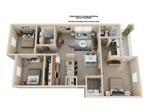 Floor plan The Grove