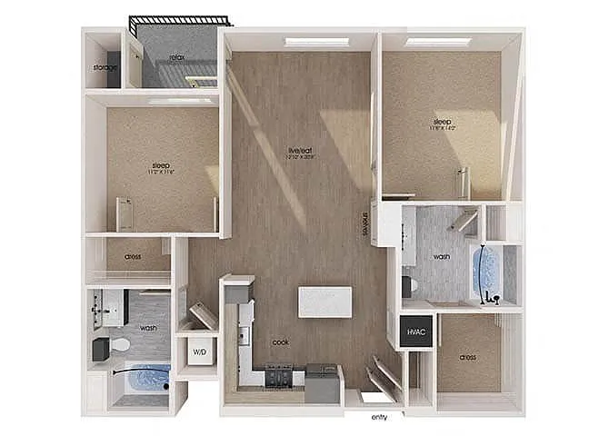 Floor plan B4