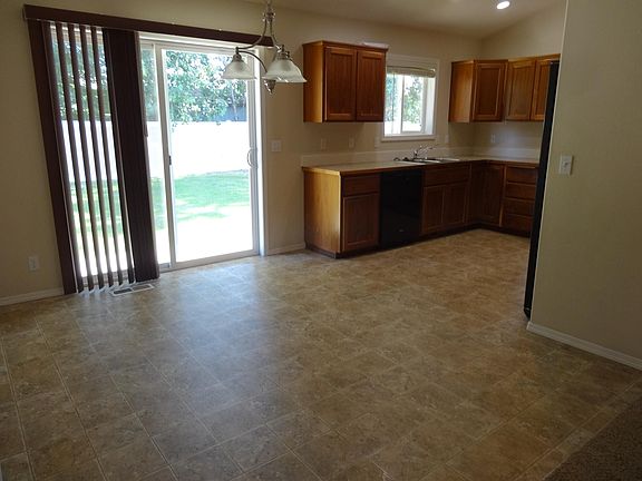 dining area and kitchen