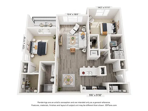 Floor plan Timber