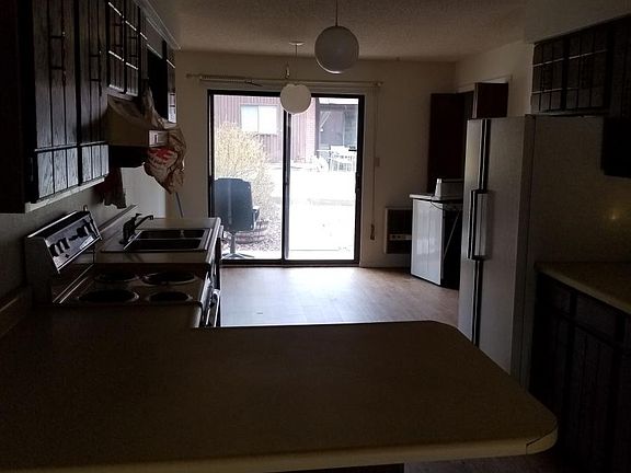 The kitchen has abundant counter space and storage .