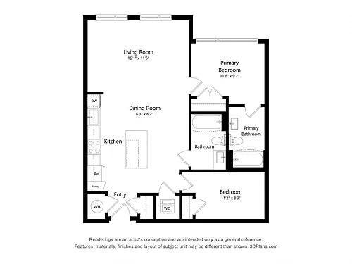 Floor plan Junior-B02