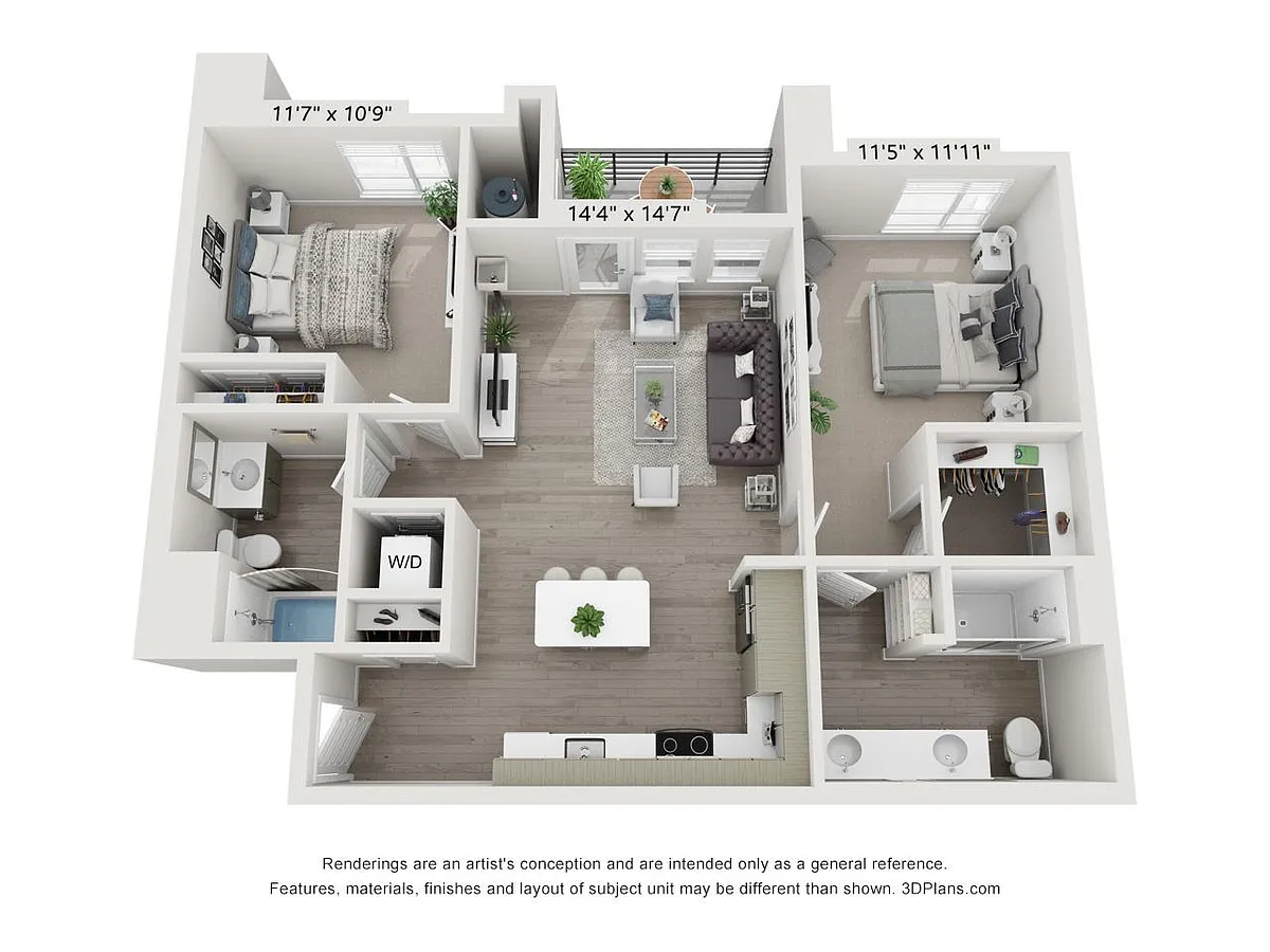 Floor plan 2A00