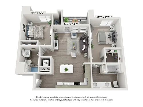 Floor plan 2A