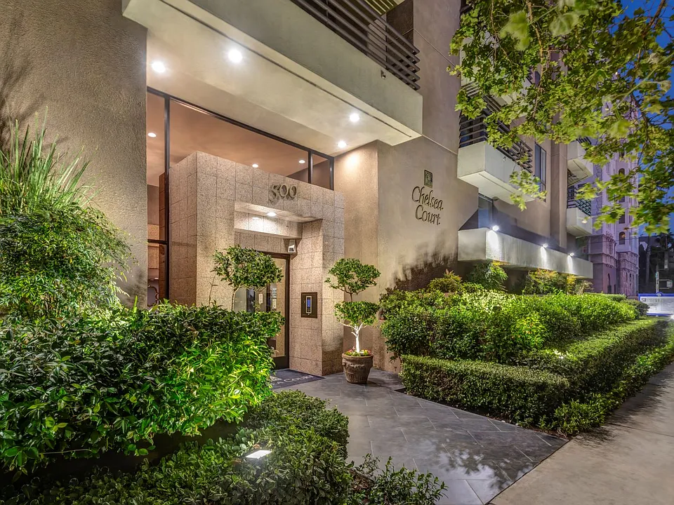 Chelsea Court Night View of Main Building