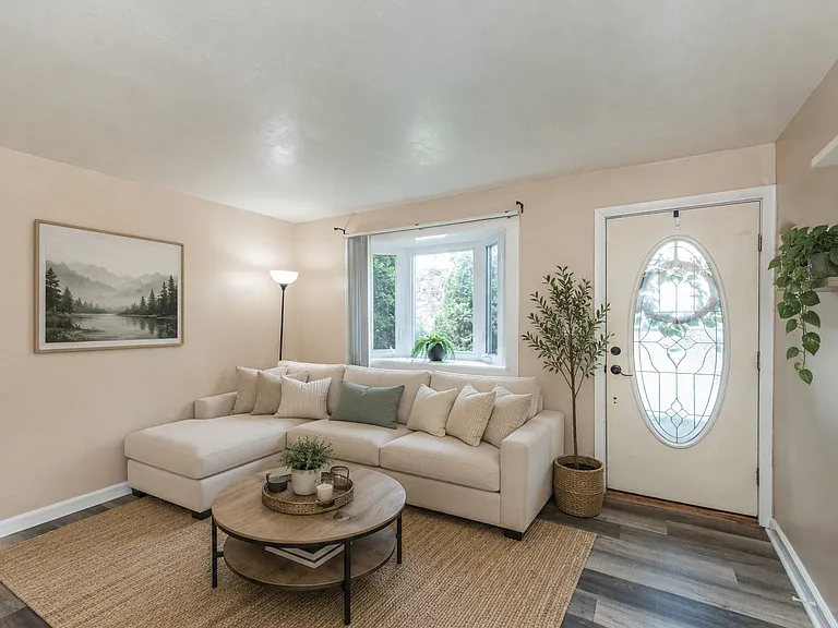 Living Room Virtually Staged