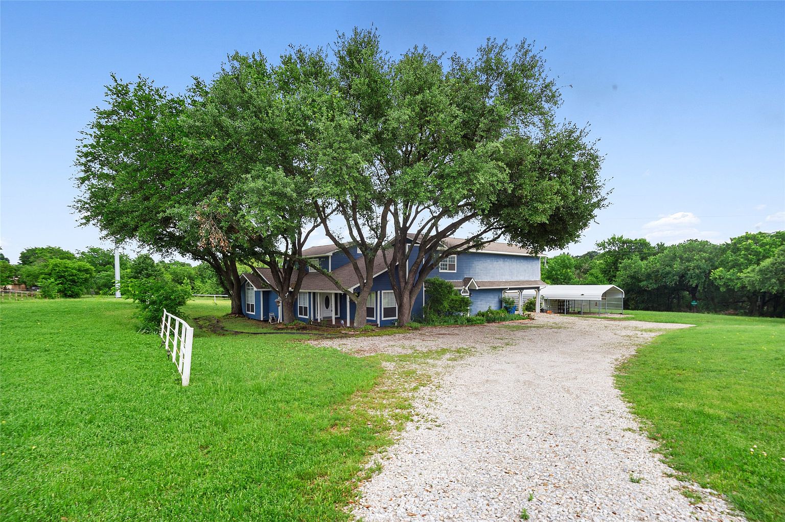 Spacious family home with kitchen and living area