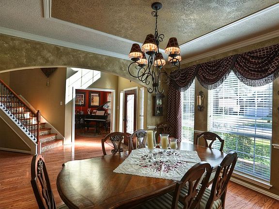 Imagine your special dinners in this dining room.