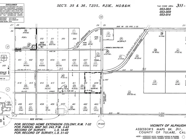 LOT 408, Alpaugh, CA 93201