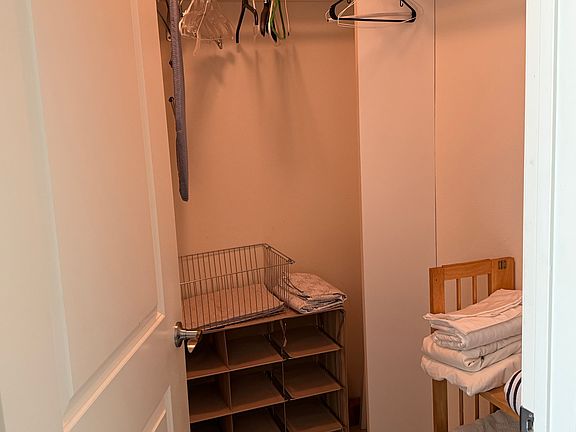 Master bedroom walk-in closet