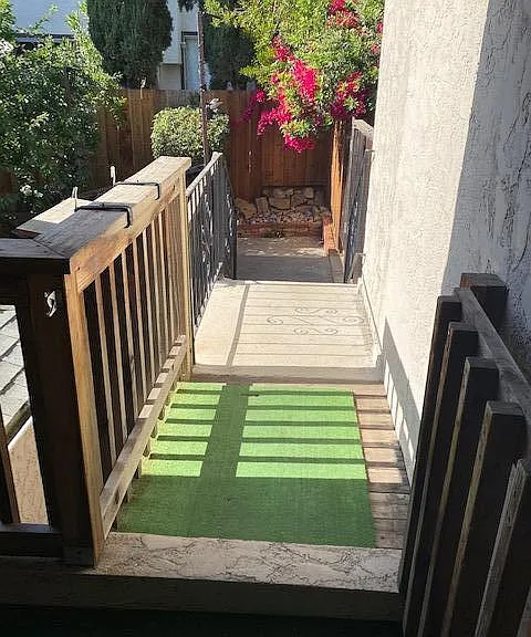Back Doorway to Garage