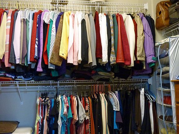 Huge master closet