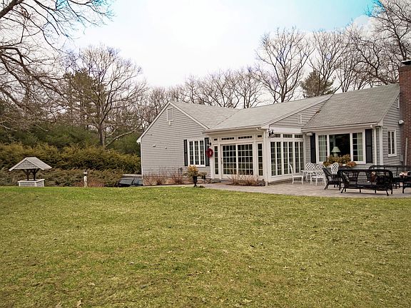 large private backyard