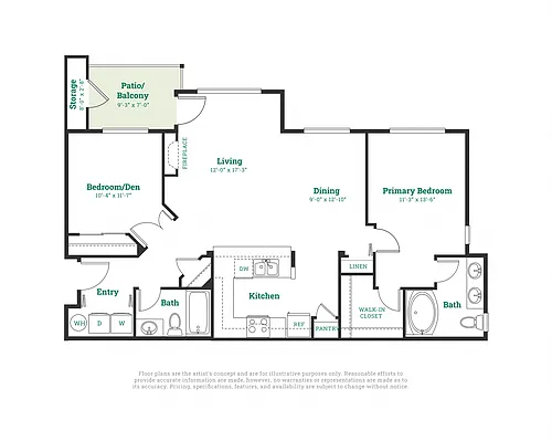 Floor plan Doug