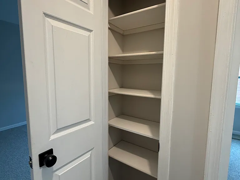 Upstairs hall closet