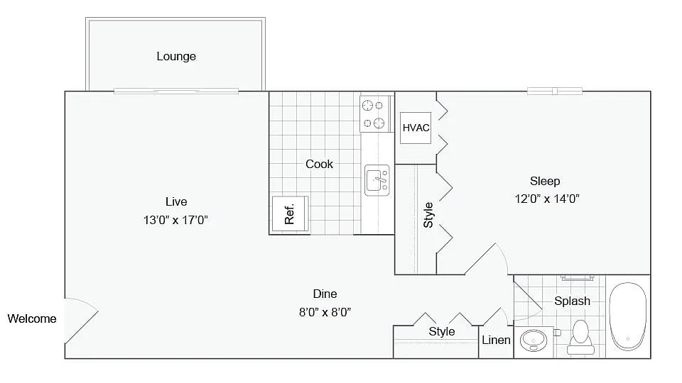 Floor plan Alexandria