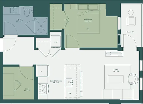 Floor plan A2D