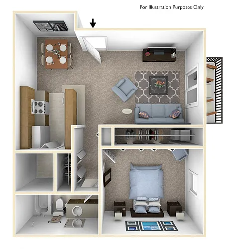 Floor plan Bluebell