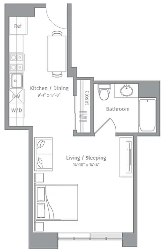Floor plan R-S1