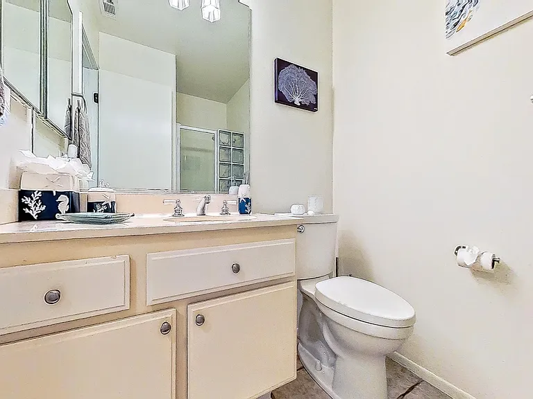 Guest Bath downstairs - stall shower.