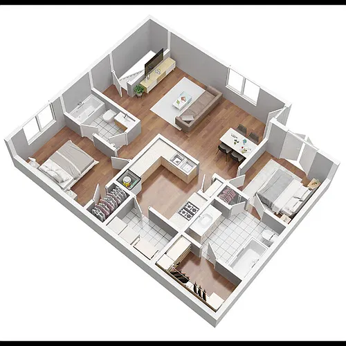 Floor plan B7-G