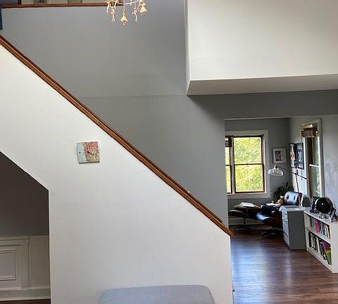 Entry foyer and staircase