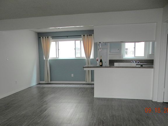 Living room & into dining area