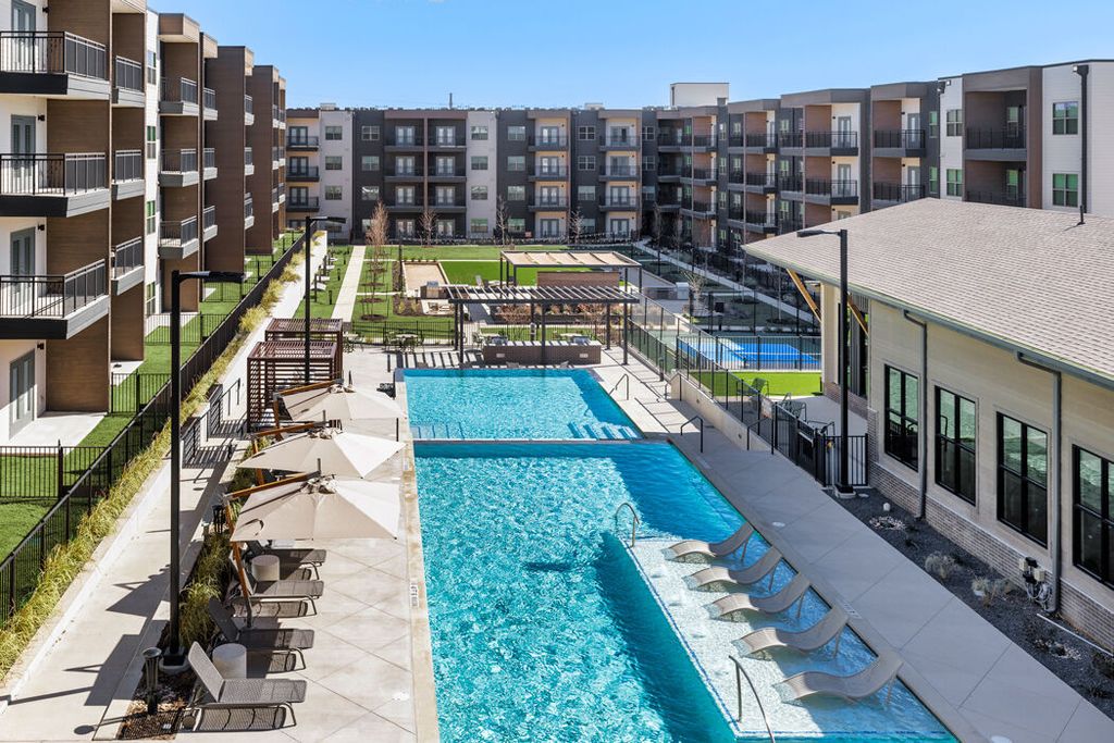 The Amber apartments in Austin
