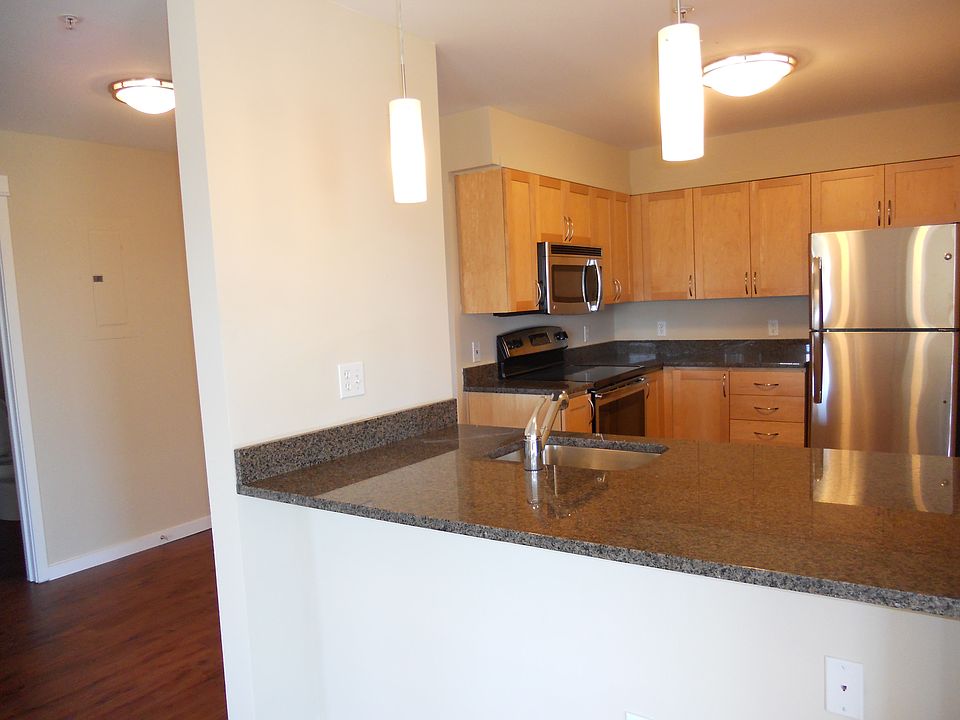 Granite counter & stainless appliances