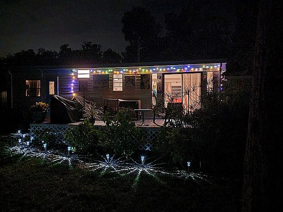 Peaceful evening sitting